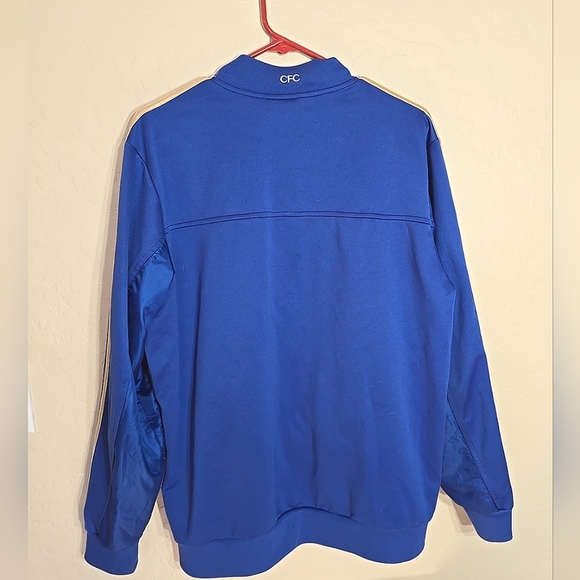 Adidas FC CHELSEA Jacket Large Blue - Picture 10 of 13